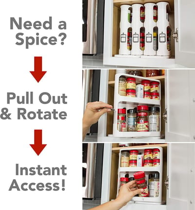 Rotating Storage Rack
