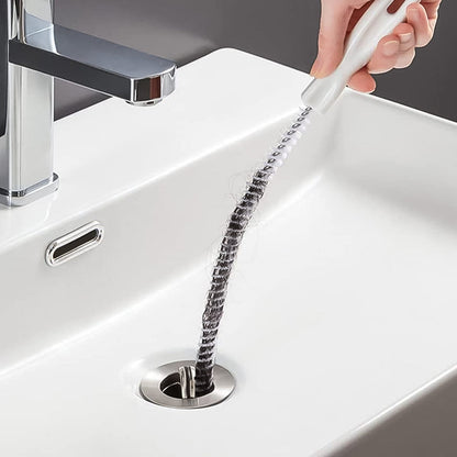 Flexible Sink Cleaning Brush Water Pipe Drain Dredge Tool (48 CM  1 Pcs)