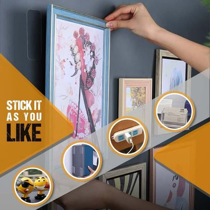 Multifunctional Double Sided Adhesive Tape - Pack Of 60