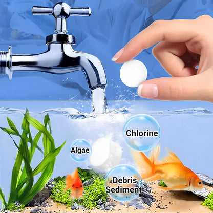 ♻️Powerful Aquarium Water Purification Tablet - 300gm🌿