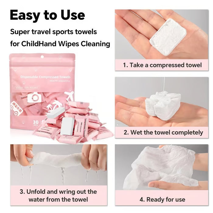 💧Compressed Towels Tablets (30PCS)