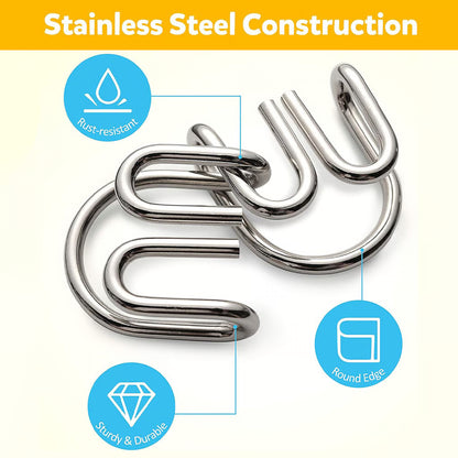 Metal Montessori Puzzle Solving Game