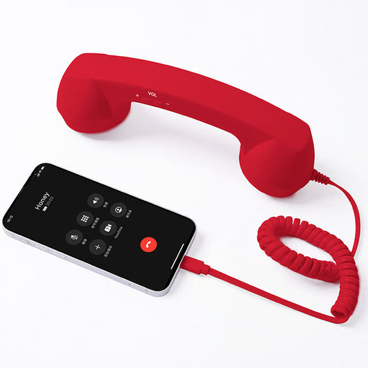 ☎️ Retro telephone handset with Type-C interface 📞