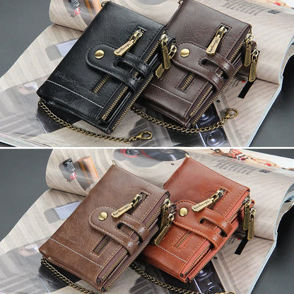 Men‘s RFID Wallet with Chain