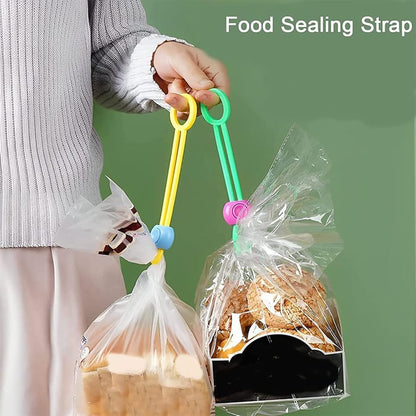 Multi-purpose Sealer Reusable Food Bag Clips - Pack Of 6
