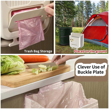 Hanging Trash Can for Kitchen Cabinet Door