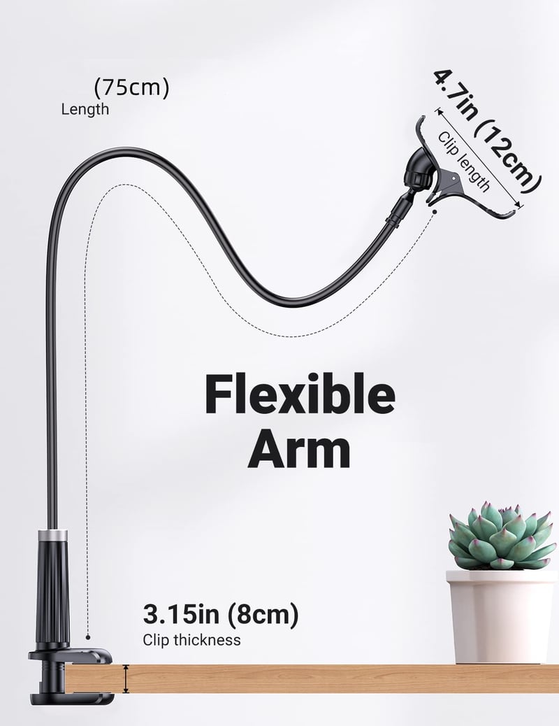 Mobile Phone Holder For Bed