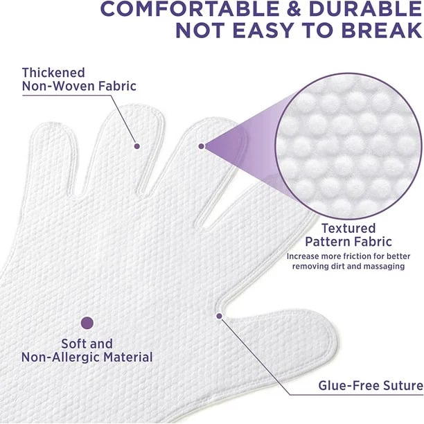 Deodorizing Pet Glove Wipes For Dogs - Pack Of 6