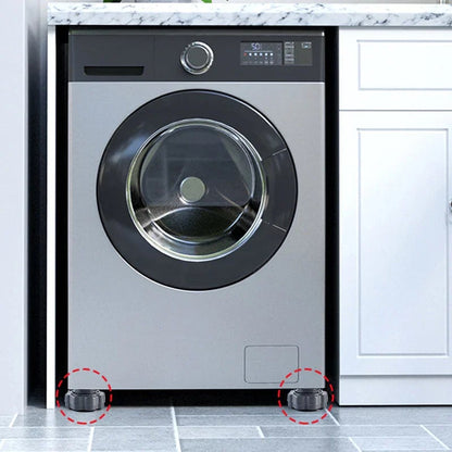 Height-Adjustable Washing Machine Stand - Pack Of 4