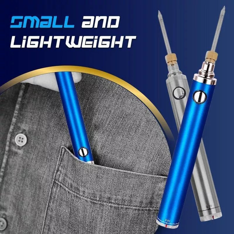Mini wireless charging soldering tool