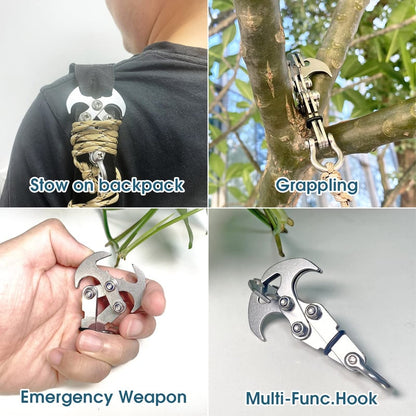 Multifunctional Stainless Steel Outdoor Carabiner Hook