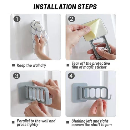 No Puching Foldable Hanger