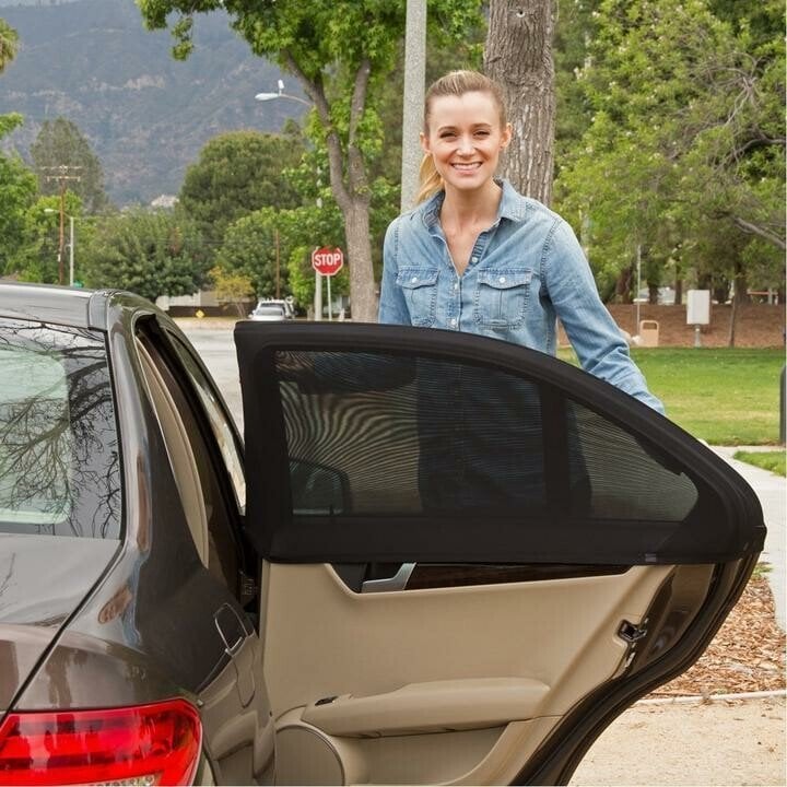 Universal Car Window Screens - Pack Of 4