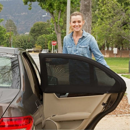 Universal Car Window Screens - Pack Of 4