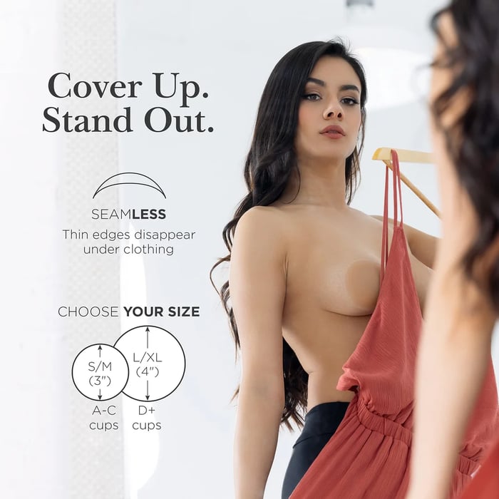 Go Braless! Seamless Nipple Cover