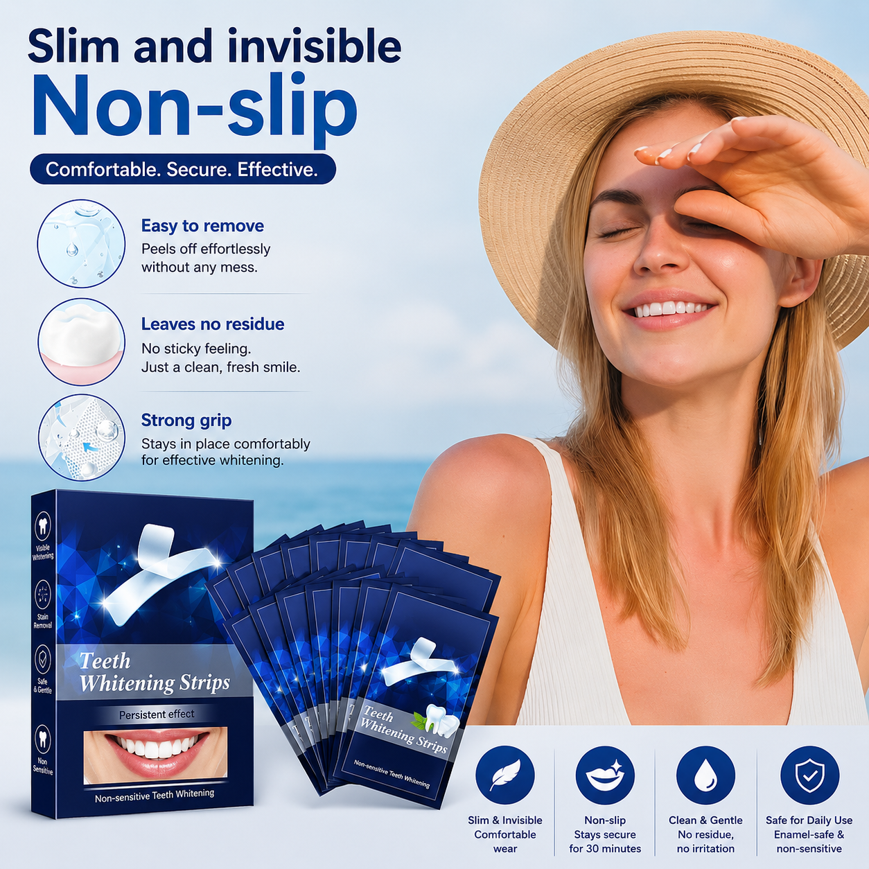 Teeth Whitening Strips (Pack of 14)