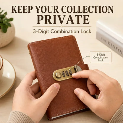 VaultMate™ Savings Book – Lockable Cash Organizer & Savings Planner