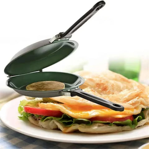 DOUBLE SIDED NON-STICK FRYING PAN