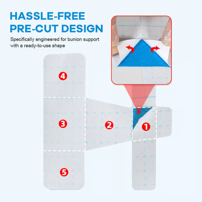 👣Pre-cut Hallux Valgus Corrector Kinesiology Tape