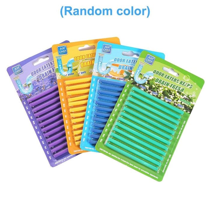 Oil Decontamination Kitchen Toilet Bathtub Drain Cleaner - Pack Of 12