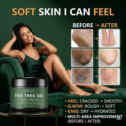Soothing Foot Cream With Aloe Vera And Tea Tree (Pack of 2)