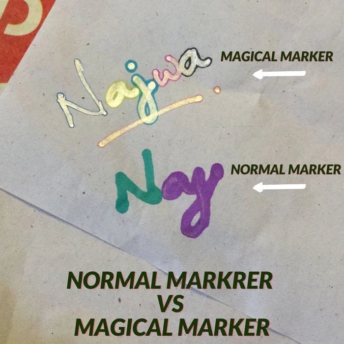 Super Squiggles Outline Marker pen - 12 Colors
