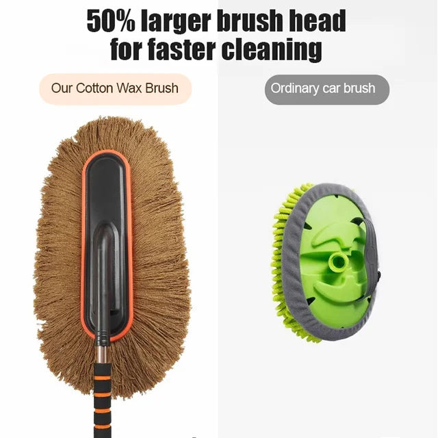 Car Duster with Extendable Telescoping Handle