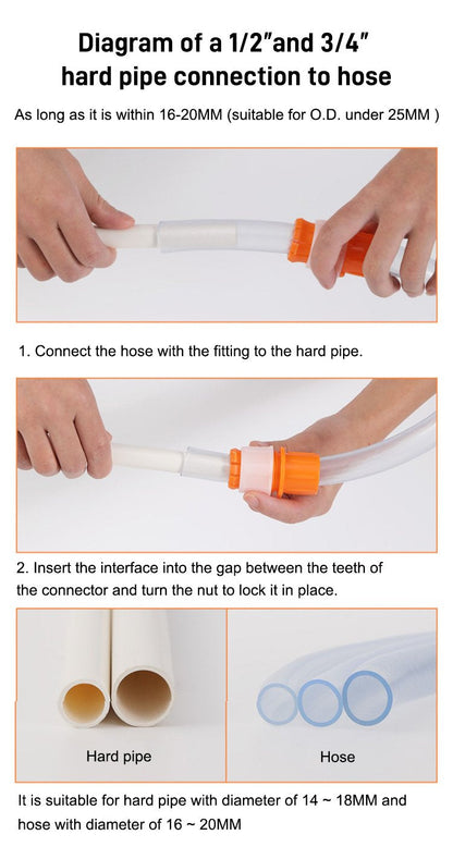 Universal Tap Hose Connector - Pack Of 3