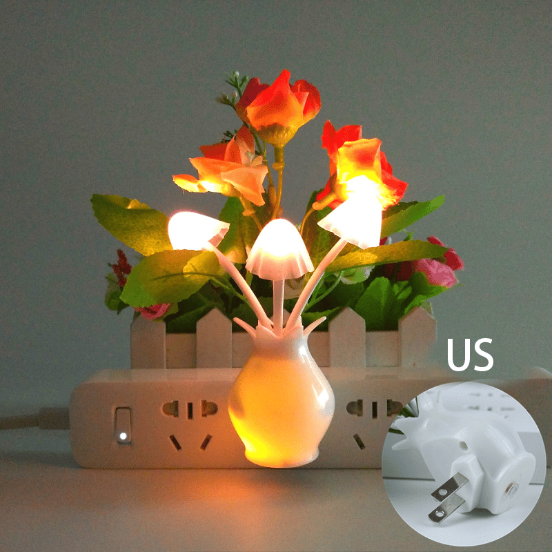 LED Mushroom Multi-color Night Lights