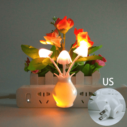 LED Mushroom Multi-color Night Lights