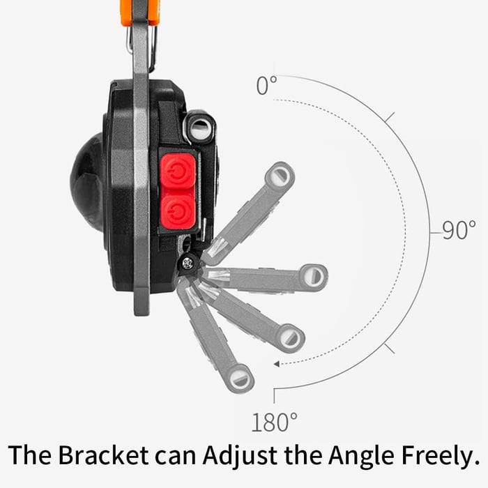 Multifunction Keychain Flashlight