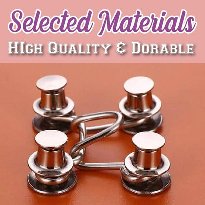 Nail-free Waist Buckle Set - Pack Of 2
