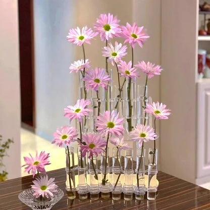 Hinged Flower Vase - 6 Tubes