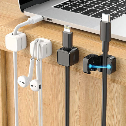 MagnaClip Magnetic Cable Organizer - Pack Of 6