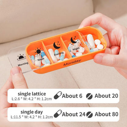 7-Day Medication Organizer - For Effortless Health Management! 📅