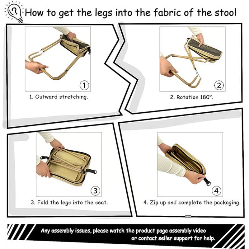 Mountaineering and Hiking Portable Stool🌟