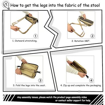 Mountaineering and Hiking Portable Stool🌟