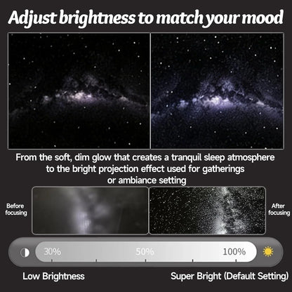 Wall Projection Lamp Starry Usb Starry Sky Ambience Light