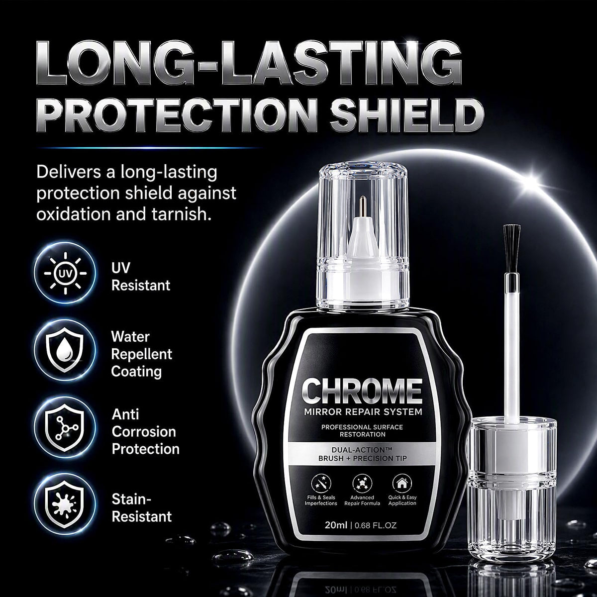 Professional Chrome Repair Pen for Automotive and Household Use - PACK OF 2