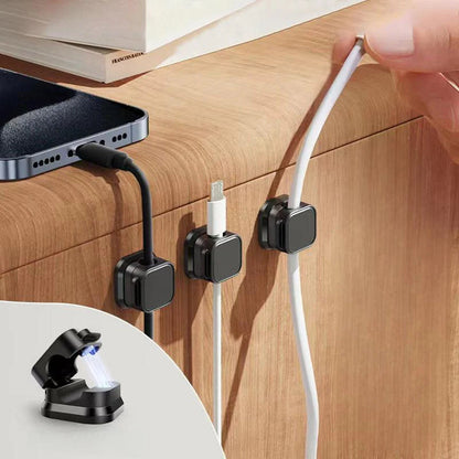 MagnaClip Magnetic Cable Organizer - Pack Of 6