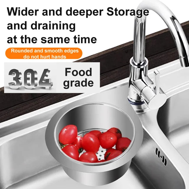 Multipurpose Kitchen Sink Swan Colander