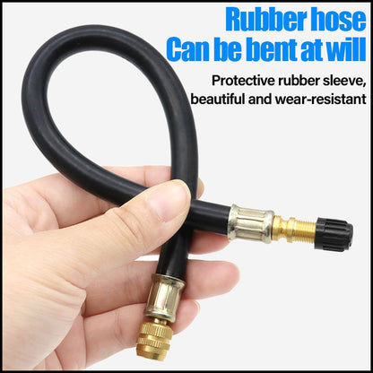Universal Flexible Tire Valve Extenders for Car, Motorcycle, RV, Truck, Bike, Scooter