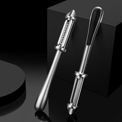 Multifunctional vegetable peeler made of stainless steel