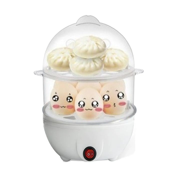 Mini egg cooker with automatic power off