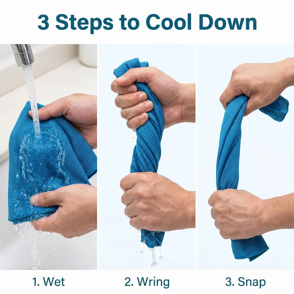 🏃❄️Reusable Soft Absorbent Cooling Towel