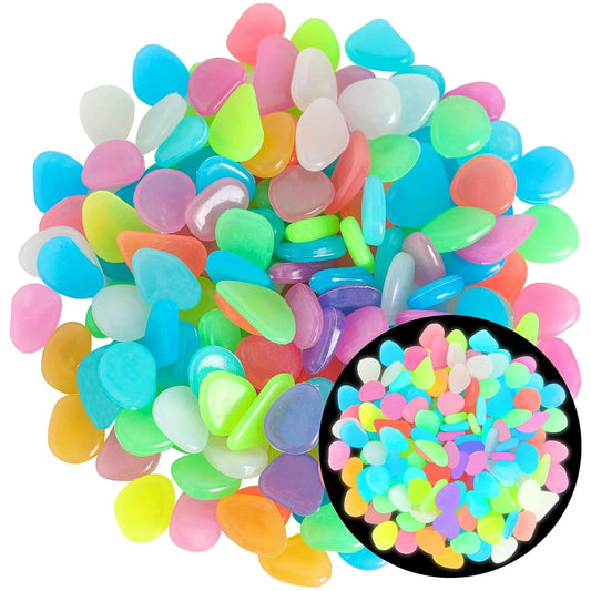 LUMINOUS STONES – MULTI COLOR GLOW STONES (200 PCS)