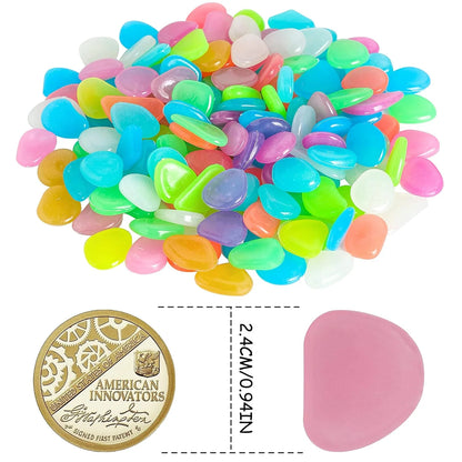 LUMINOUS STONES – MULTI COLOR GLOW STONES (200 PCS)