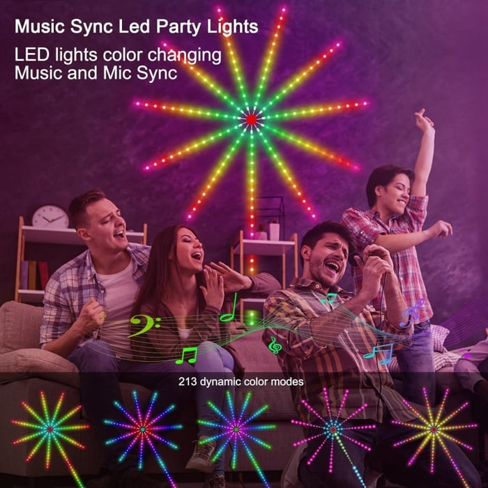 Firework LED Lights