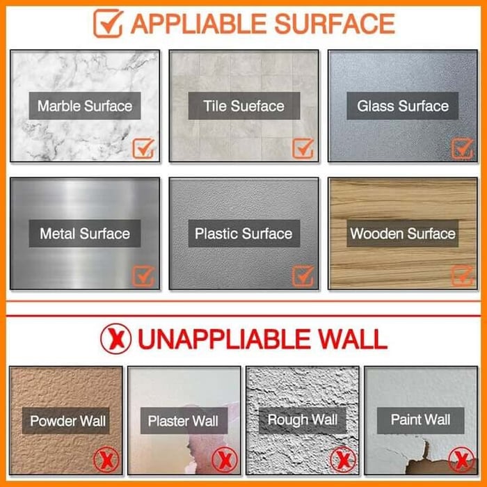 Multifunctional Double Sided Adhesive Tape - Pack Of 60