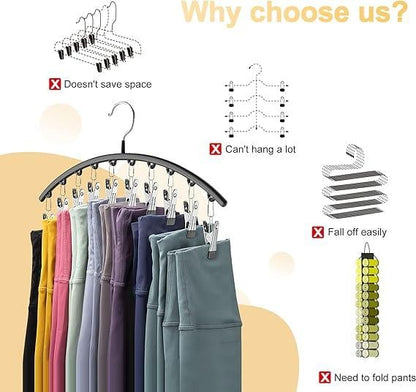 Legging Organizer for Closet - Pack Of 10